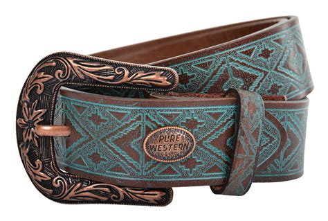 womens western turquoise belt